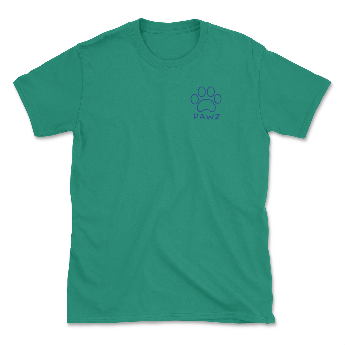 Vermont Flag Paw (Adult Short Sleeve T-Shirt)