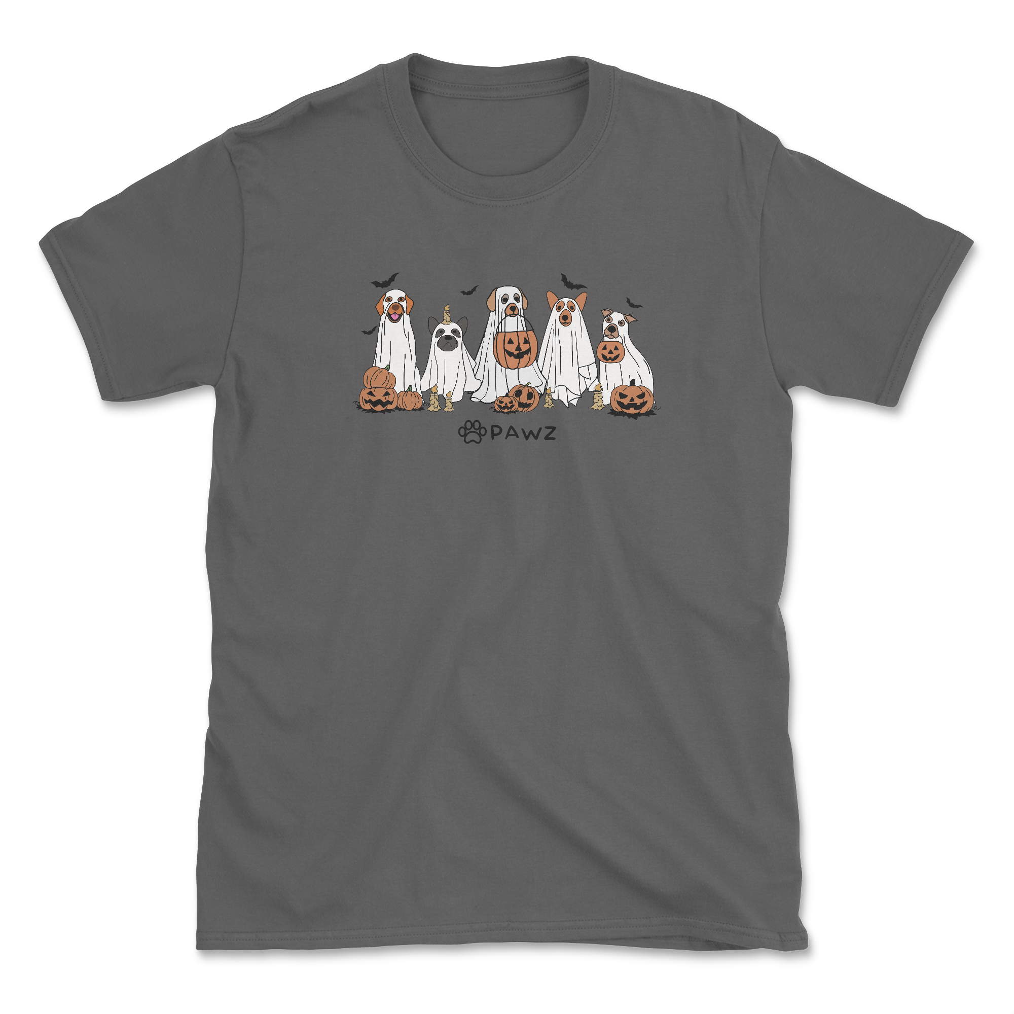 Spooky Squad (Front Print) (Adult Short Sleeve T-Shirt)