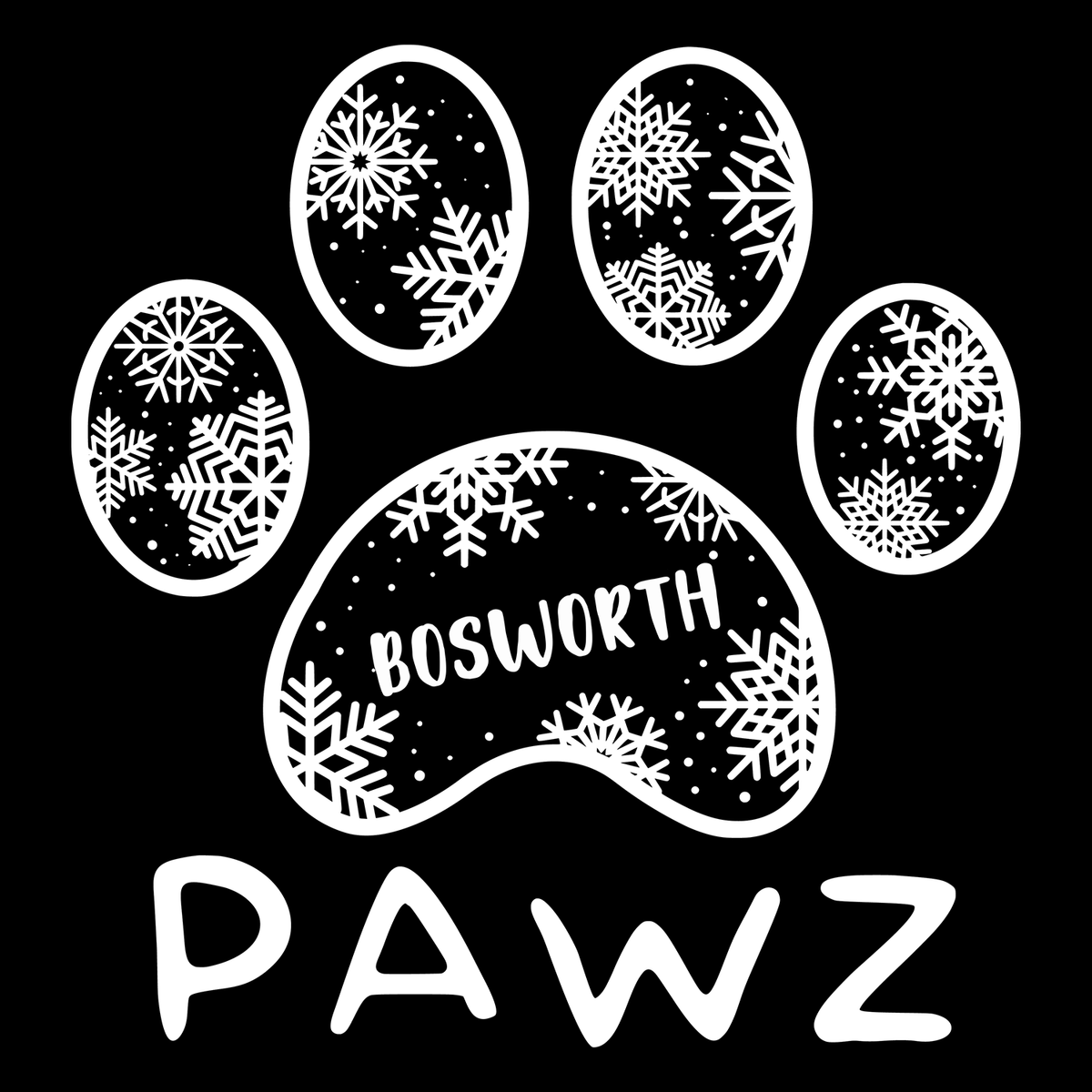 Bosworth Snowflake (Adult Long Sleeve)