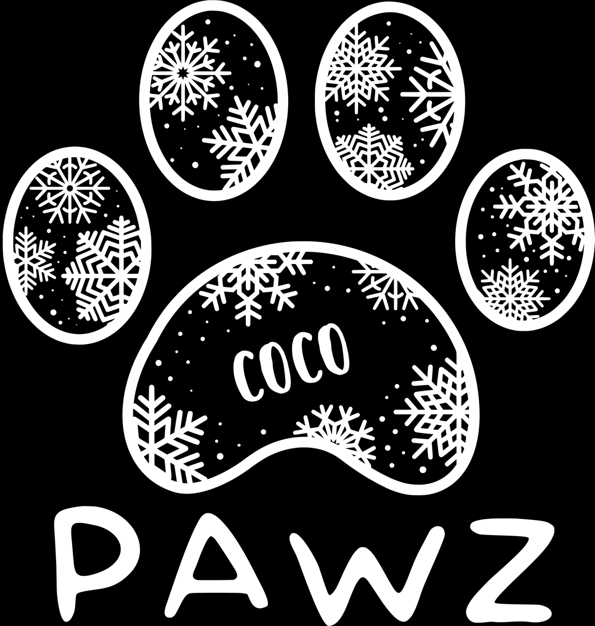 Coco Snowflake (Adult Hoodie)