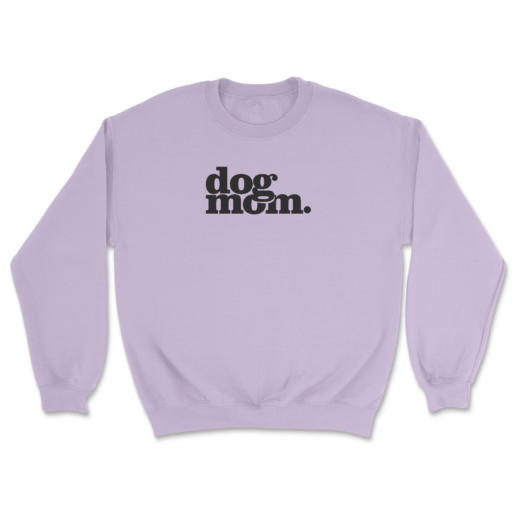 Dog Mom - Lavender (Adult Crewneck)