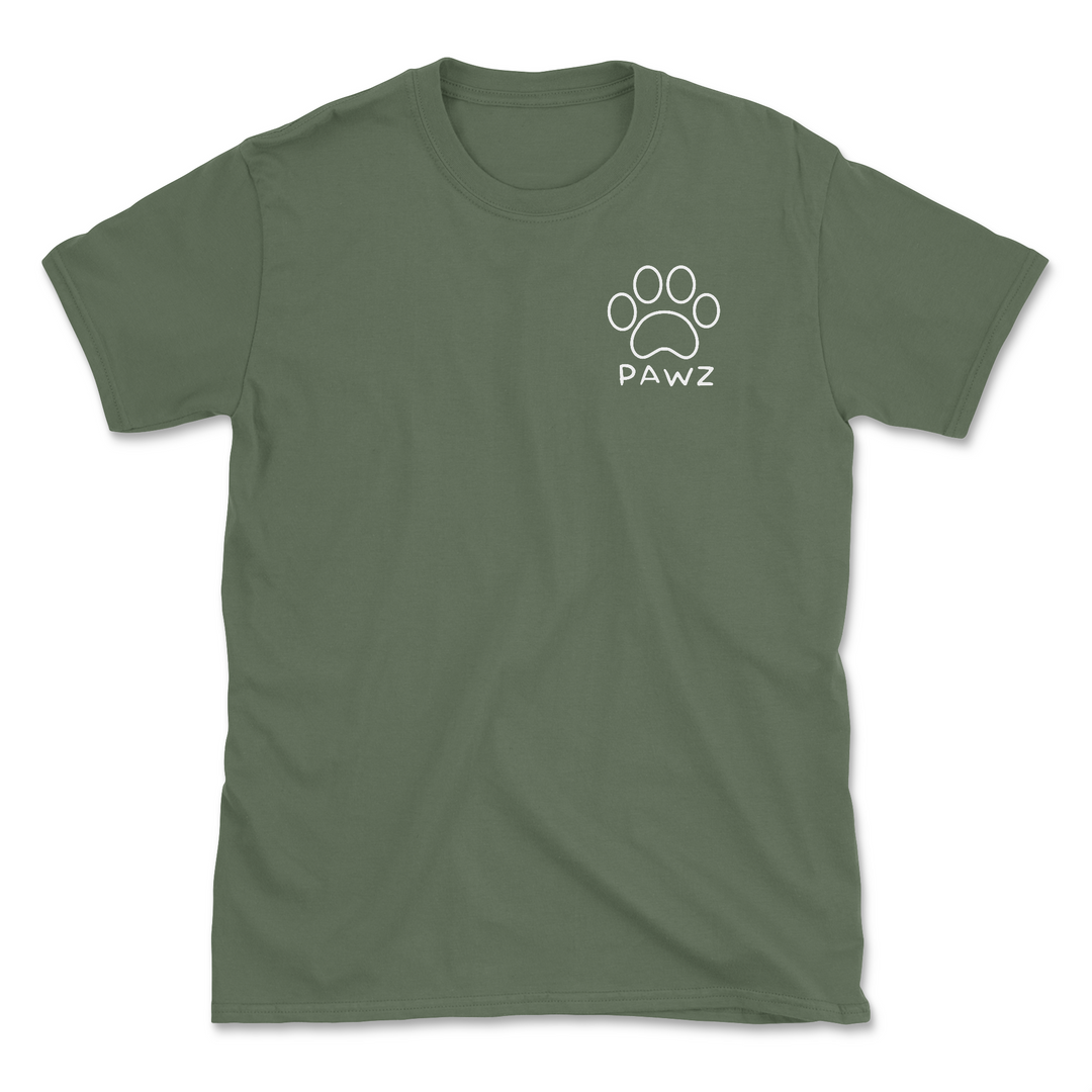 Lucky Ribbons - Back Print (Adult Short Sleeve T-Shirt)