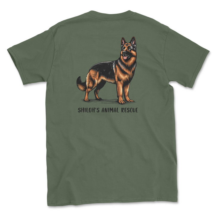 Shiloh's Shepherd (Adult Short Sleeve T-Shirt)