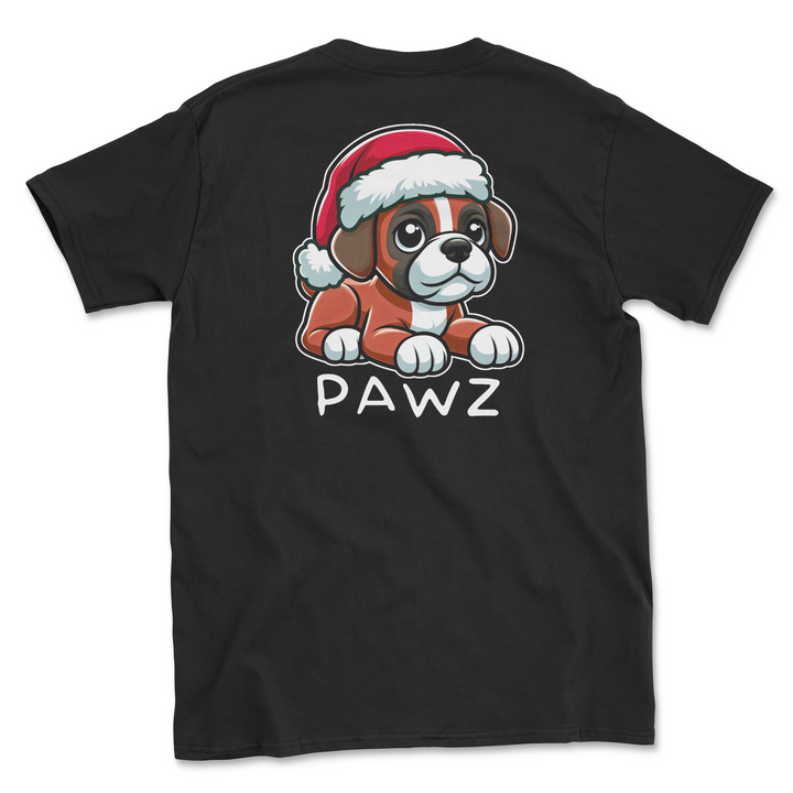 Boxer Christmas (Adult Short Sleeve T-Shirt)