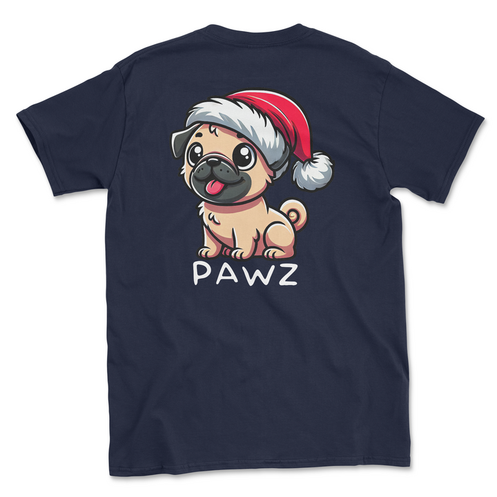 Pug Christmas (Adult Short Sleeve T-Shirt)