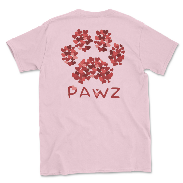 Heartfelt Paw (Adult Short Sleeve T-Shirt)