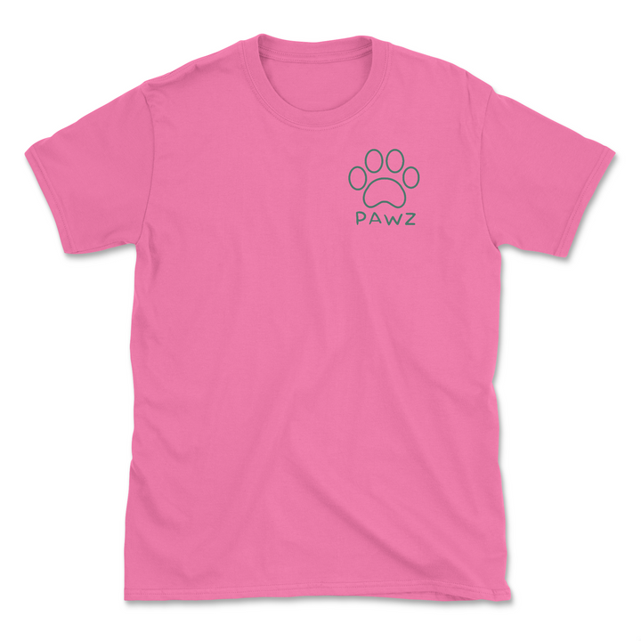 Flowers Paw (Adult Short Sleeve T-Shirt)