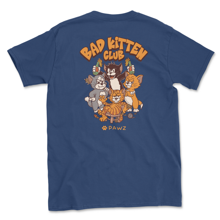 Bad Kitten Club (Adult Short Sleeve T-Shirt)