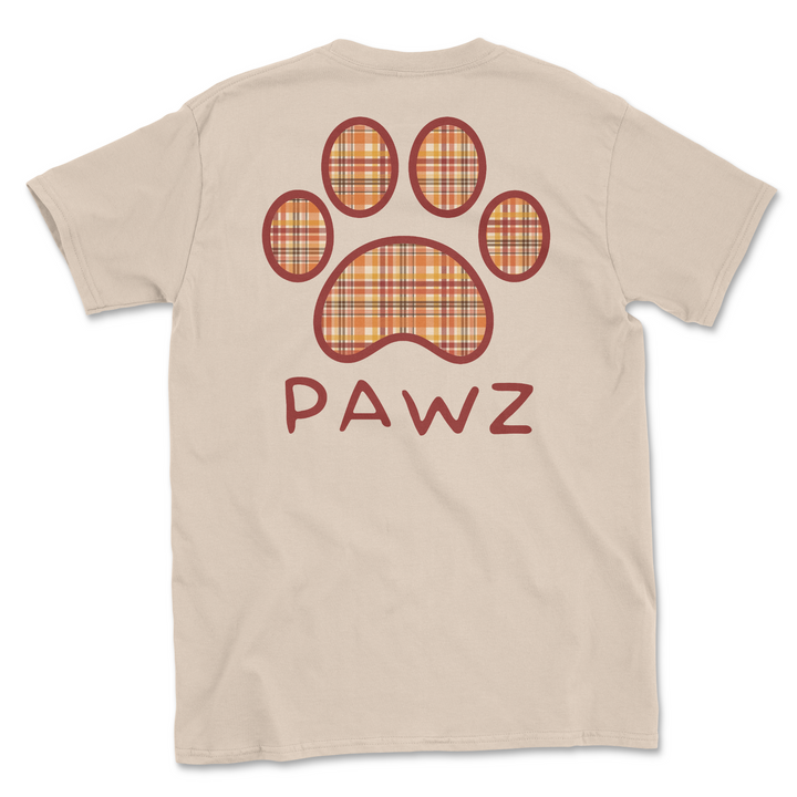 Fall Flannel (Adult Short Sleeve T-Shirt)