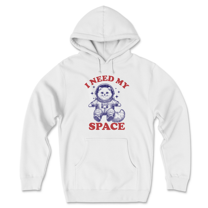 I Need My Space - Front Print (Adult Hoodie)