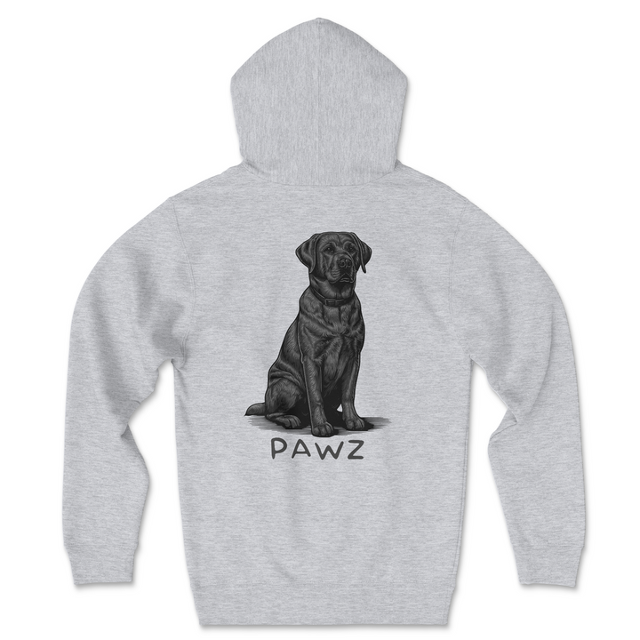 Black Labrador Retriever (Adult Hoodie)