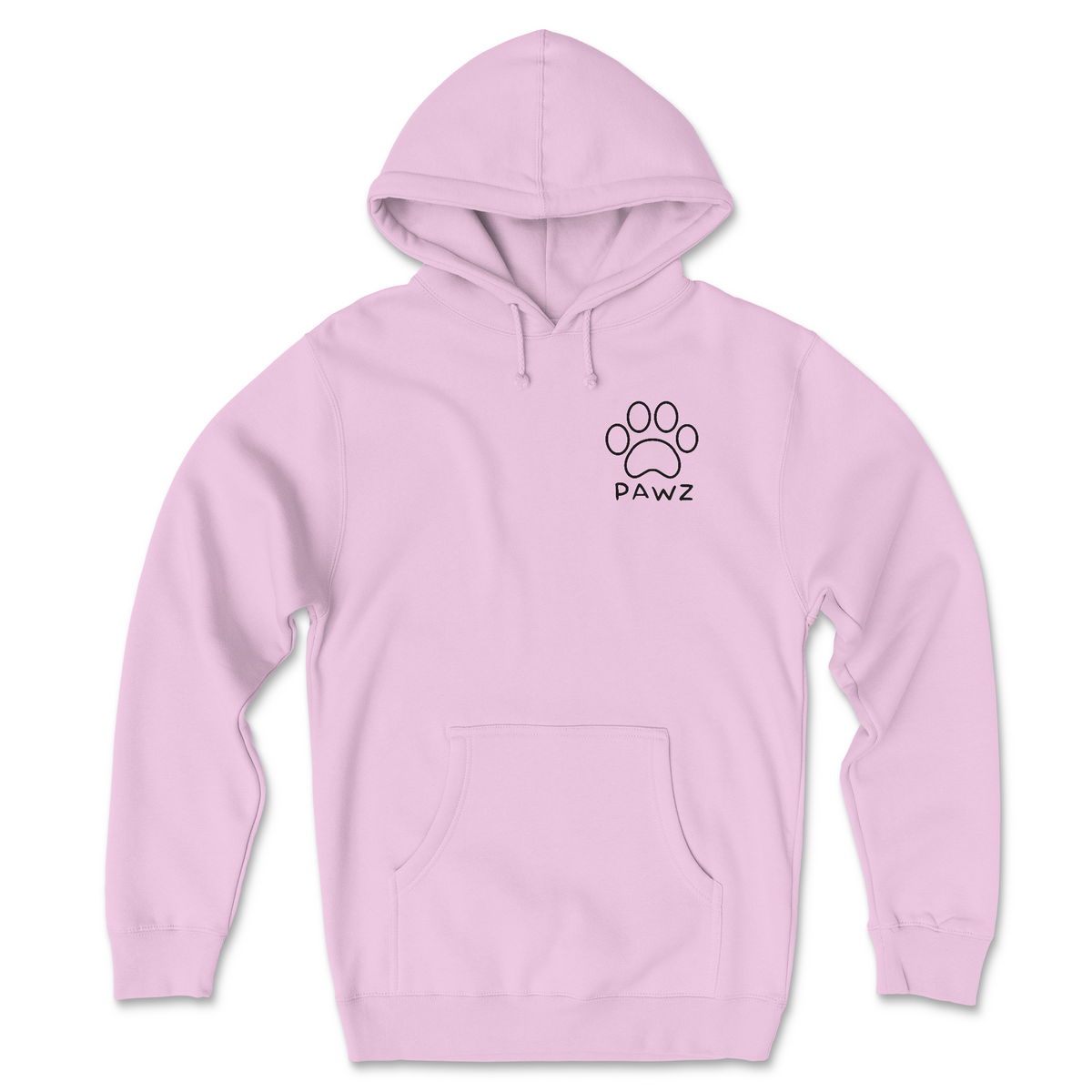Puppy Positivity - Light Pink (Adult Hoodie)