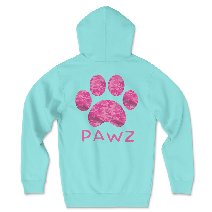 Pink Camo (Adult Hoodie)