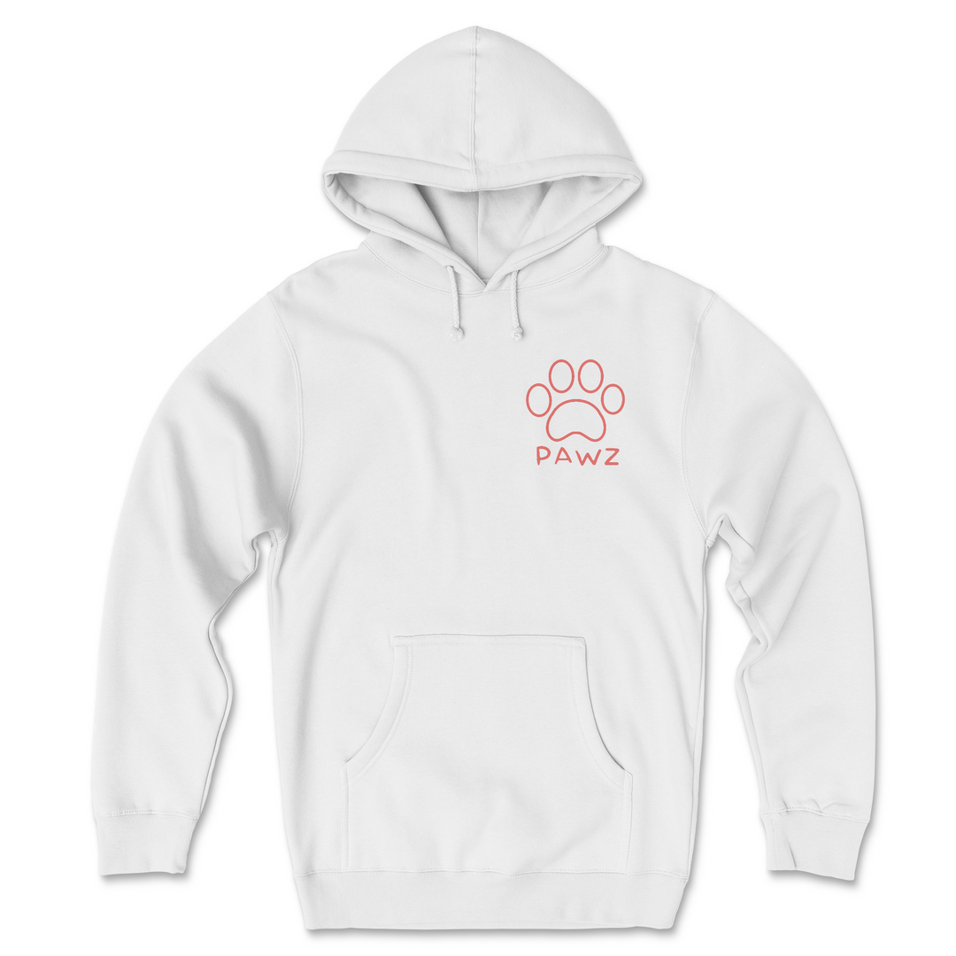 Paw Prints of Love (Adult Hoodie)