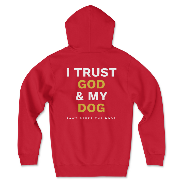 Trust - Red (Adult Hoodie)