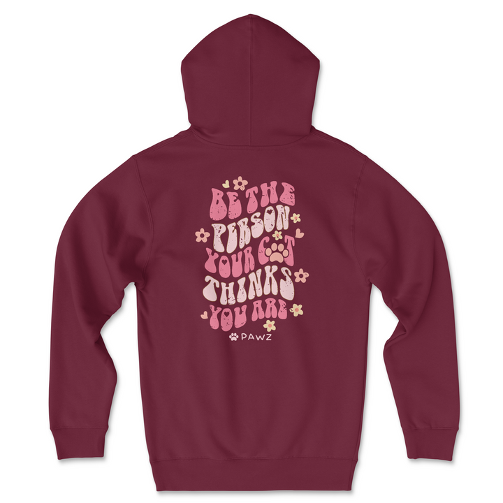 Be The Person - Cat (Adult Hoodie)