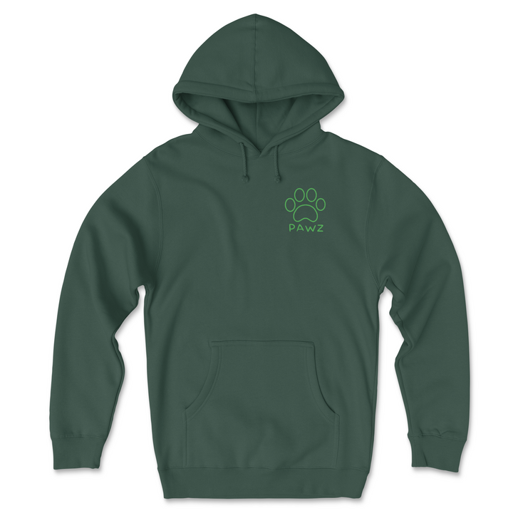 Pawz Shamrock (Adult Hoodie)