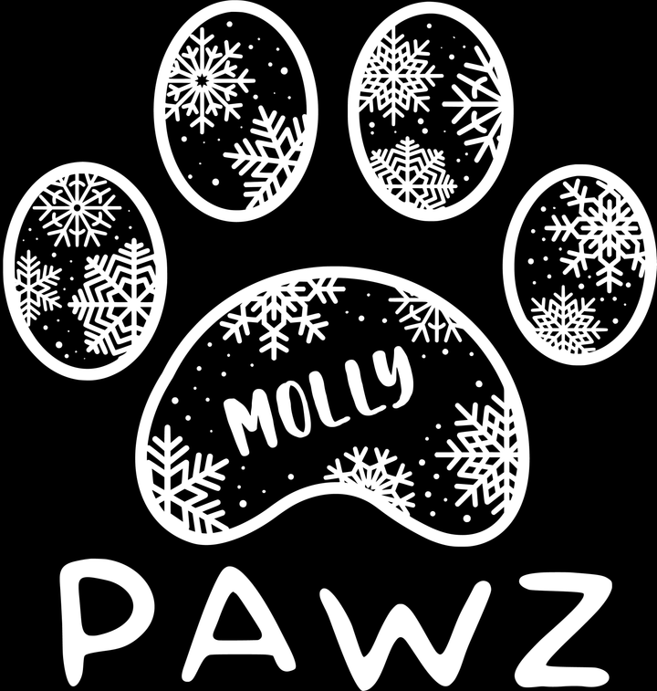 Molly Snowflake (Adult Short Sleeve T-Shirt)