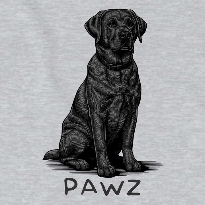 Black Labrador Retriever (Adult Short Sleeve T-Shirt)