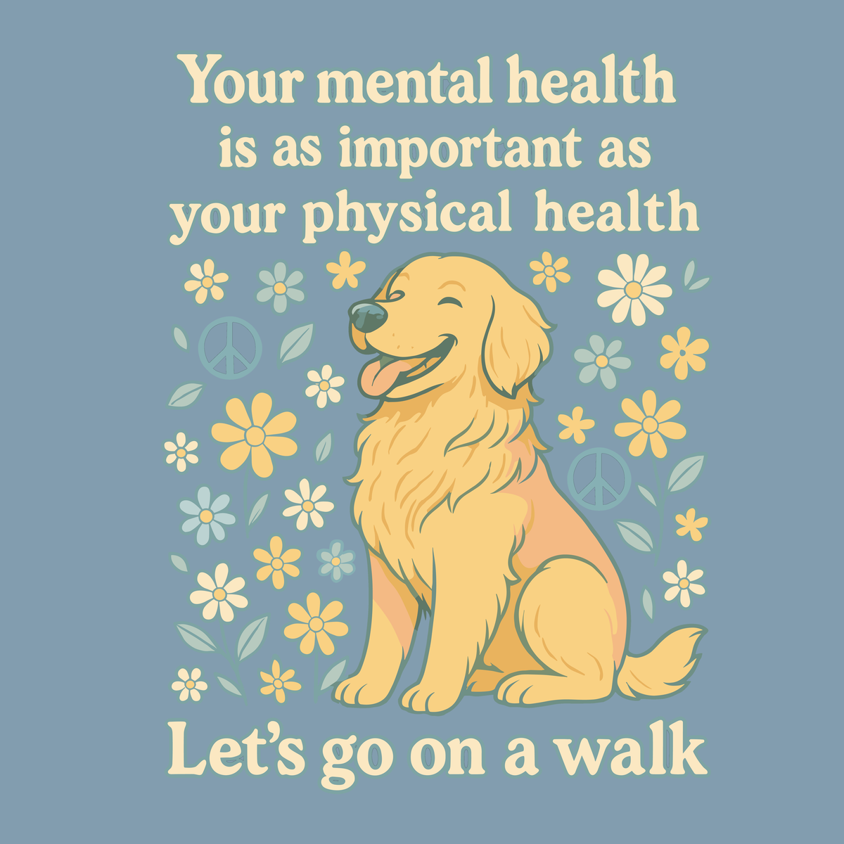 Mental Health Walk (Adult Short Sleeve T-Shirt)