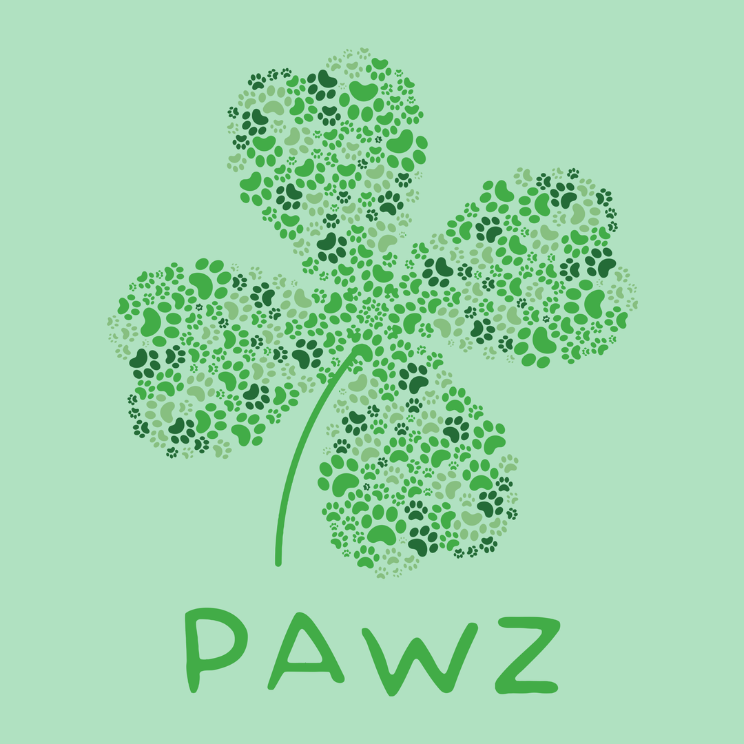 Pawz Shamrock (Adult Short Sleeve T-Shirt)