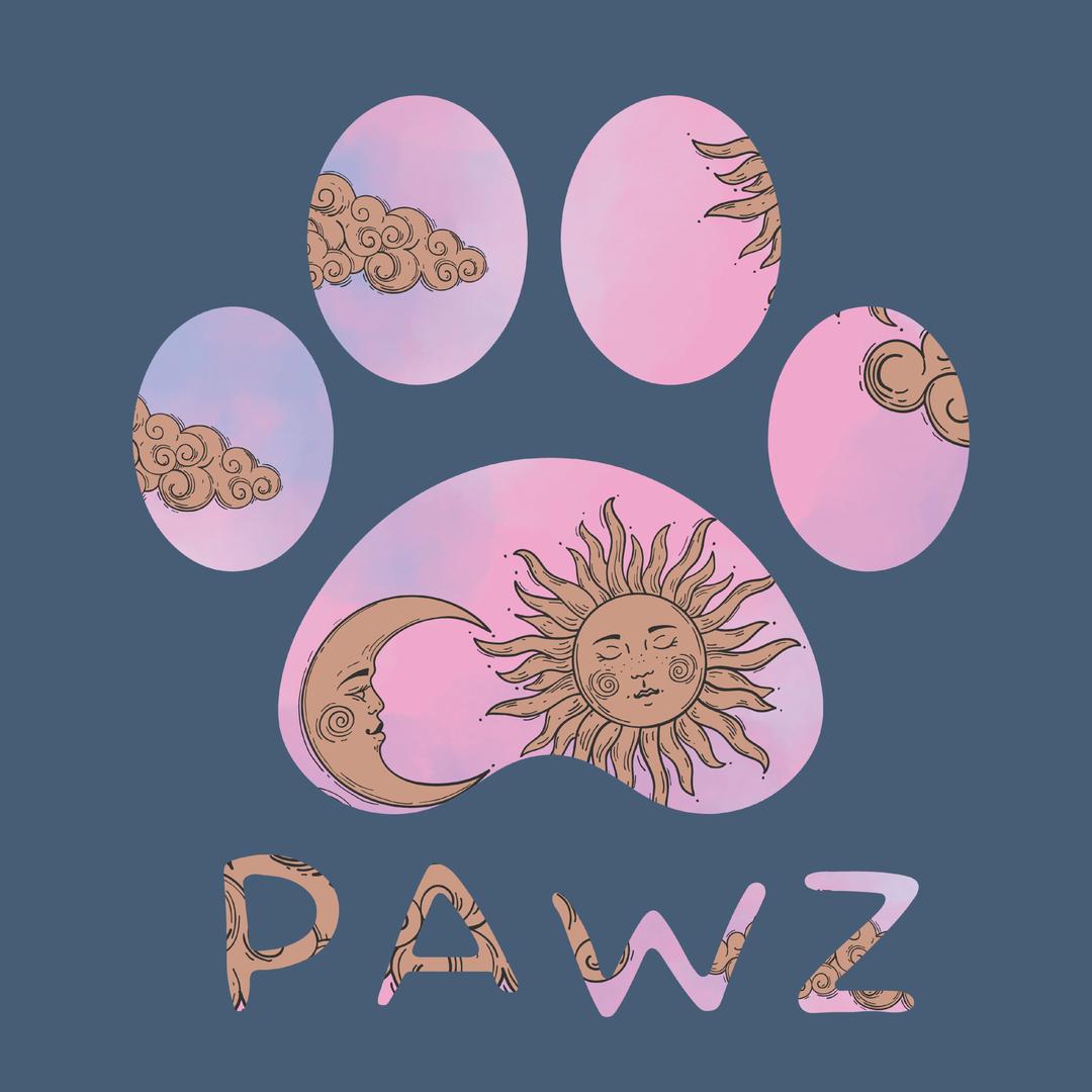 Lunar Pawz - Indigo (Adult Short Sleeve T-Shirt)