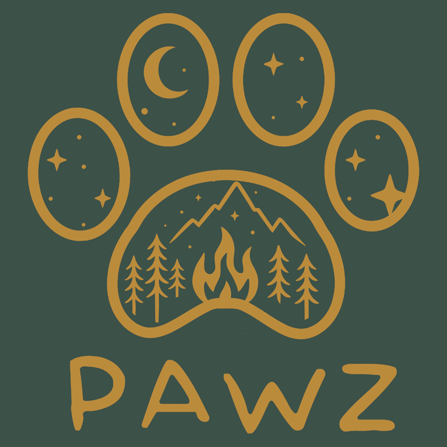 Cozy Campfire (Adult Hoodie)