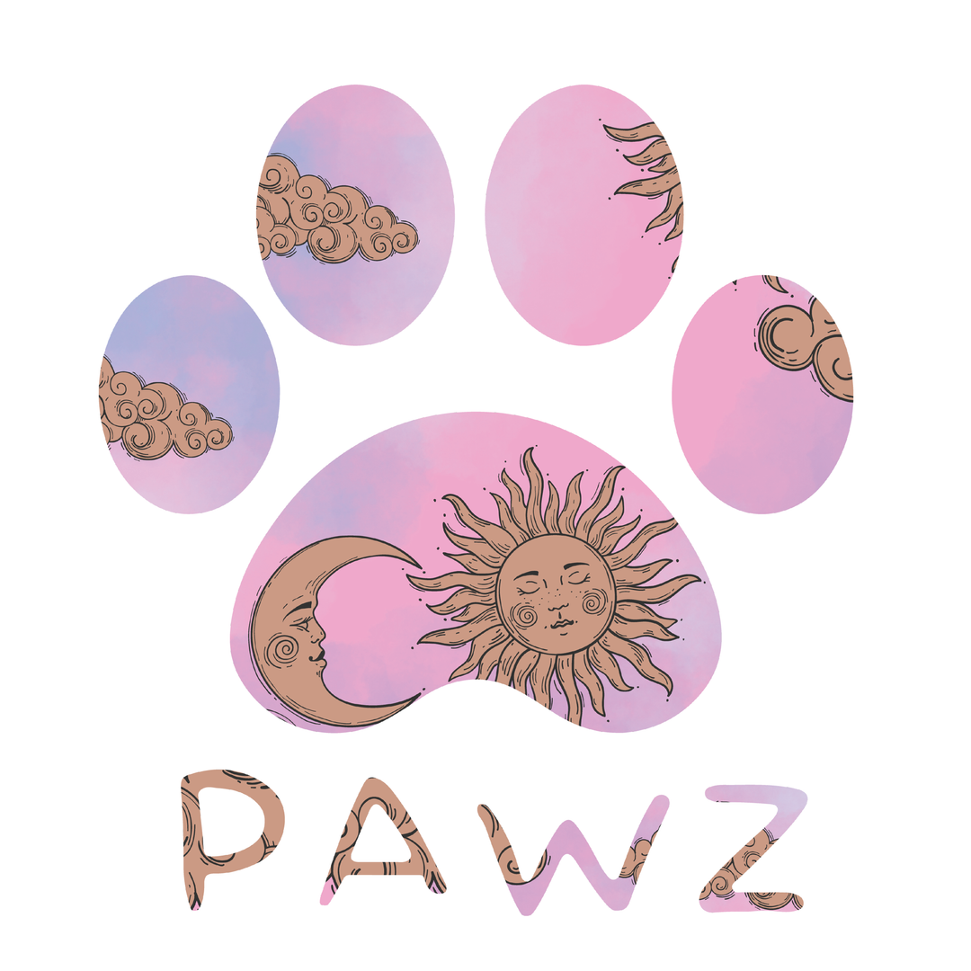 Lunar Pawz - White (Adult Short Sleeve T-Shirt)