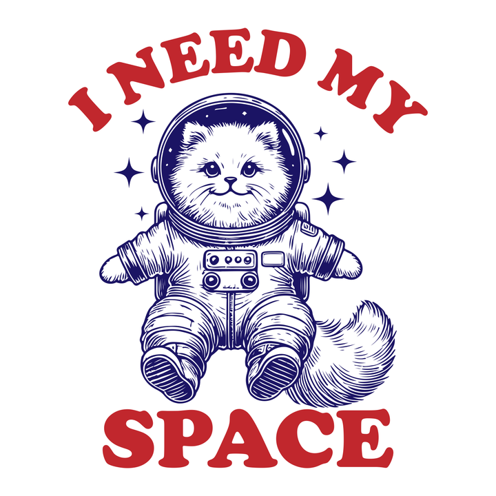 Pawz Space - Front Print (Adult Short Sleeve T-Shirt)