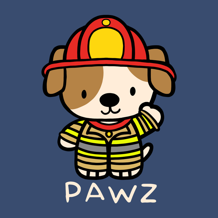 Inu #2 Firefighter (Adult Short Sleeve T-Shirt)