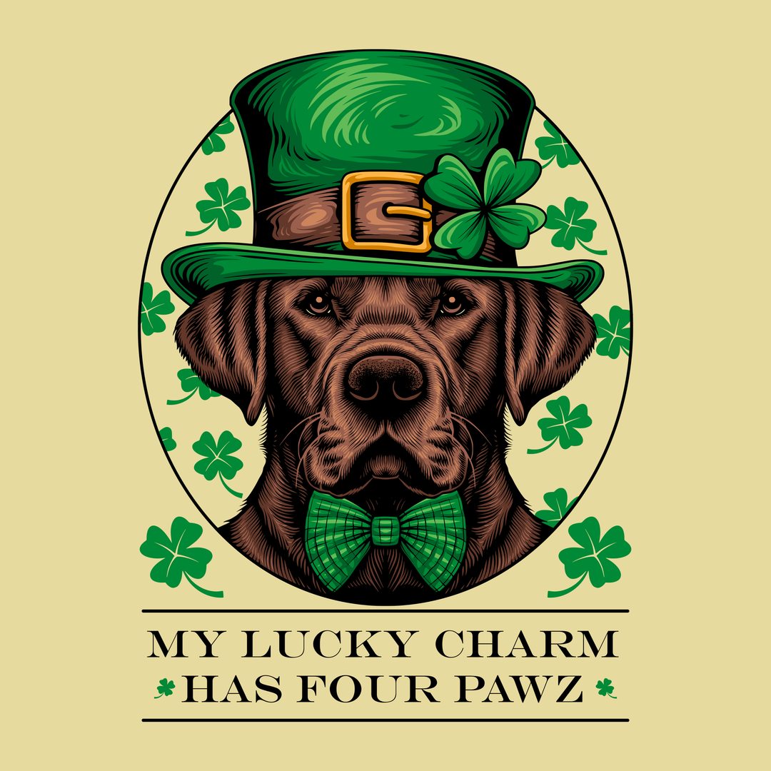 Lucky Lab (Adult Short Sleeve T-Shirt)